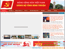 Tablet Screenshot of binhthuancpv.org.vn